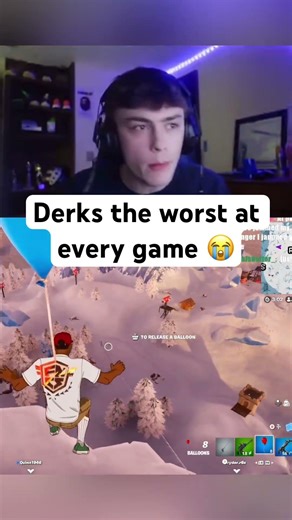 Derk can’t aim at nothing lol 😂 #derkmeger #shorts #shortsfeed #funny #fortnite