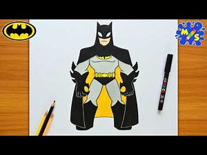 Batman Drawing | How to Draw Batman Step by Step
