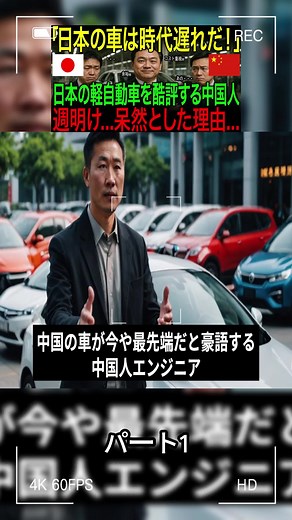 【海外の反応】「日本の軽自動車は時代遅れ！」自国の自動車産業が世界一と豪語する中国人。→週明け...調査の結果に絶句...P1