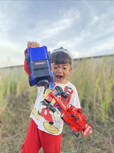 Little Racer’s Big Adventure: A Journey with Toy Cars