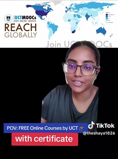 FREE Online Courses by UCT: Learn and Earn a Certificate