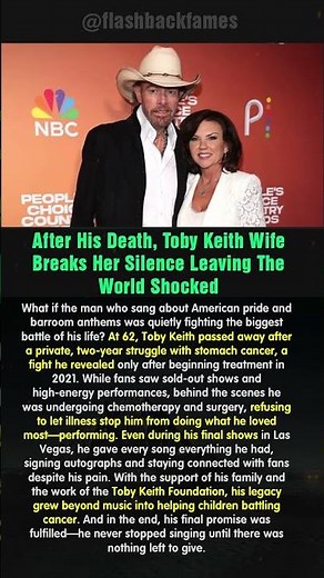 After His Death, Toby Keith Wife Breaks Her Silence Leaving The World Shocked #shorts
