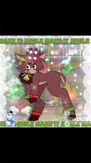 MERRY CHRISTMAS EVERYONE!!🎄🎁❄️[MAKE IT JINGLE + speed animation end scene ] #dandysworld #christmas