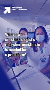 Anesthesiologists lead the Anesthesia Care Team and are the guardians of patient safety during surgical procedures requiring sedation or anesthesia. Learn what they’re doing while you’re undergoing anesthesia! | The American Society of Anesthesiologists (ASA)