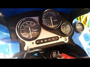 Amazing farting motorcycle!