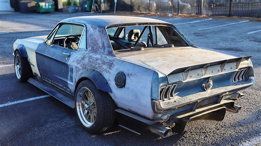 We built a 1967 Mustang lookalike that drives like a modern car