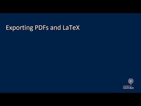 Exporting Documents from LyX