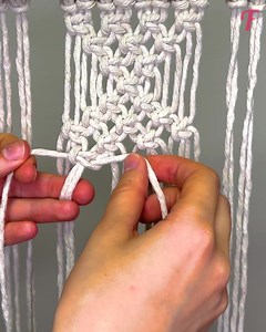 Macramé becomes a beautiful planter by skilled artisan. | Fabiosa Life