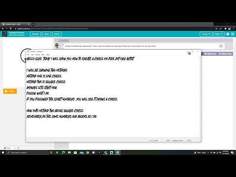 How to make a Circle on Code.org artist [2 Methods]