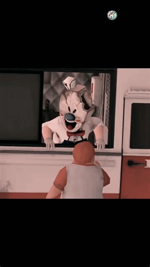 Ice Scream Horror 😱❄️ Rod Is Chasing Me 👹 Can I Escape?🎃 #icescream #horrorgame #shorts #viral #rod