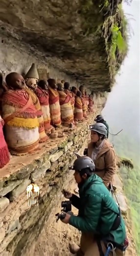 Deep underground, investigators explore a rare site with meticulous care