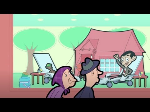 Camping In The Window | Mr Bean Funny Clips | Mr Bean Official