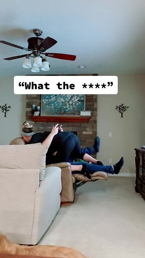 Tested out the “go sit on your boyfriend while he’s playing video games” challenge....Peep me silently laughing at the end🤣