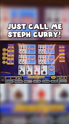 What a Hit! Video Poker Buzzer Beater Hand Pay!