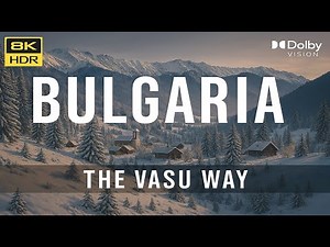 Bulgaria in 8K HDR ❄️ | Winter Magic of the Balkans | Snowy Villages & Majestic Mountain Landscapes