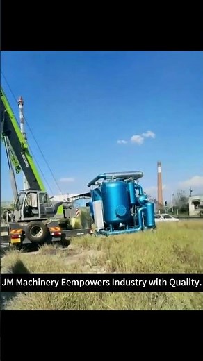 Every JM machine is a masterpiece of precision, ready to be loaded onto the value site. #machine