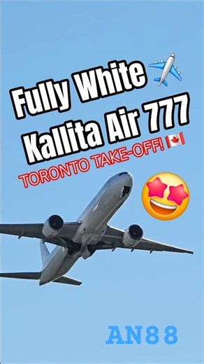 Spotting Kalitta Air’s All-White Boeing 777-300ER (N771CK) at Toronto