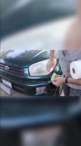 Restoring Strangers' Headlights in Public — Watch Their Reaction