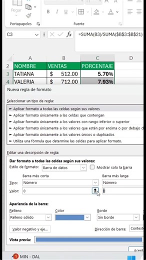 72K views · 1.2K reactions | Porcentajes en excel #tips #excel #tutorial #exceltips #windows #word #apps #tecnologia | Raymon | Facebook