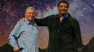 'Star Trek' actor William Shatner and astrophysicist Neil deGrasse Tyson's space bromance takes off in new 'The Universe Is Absurd' show