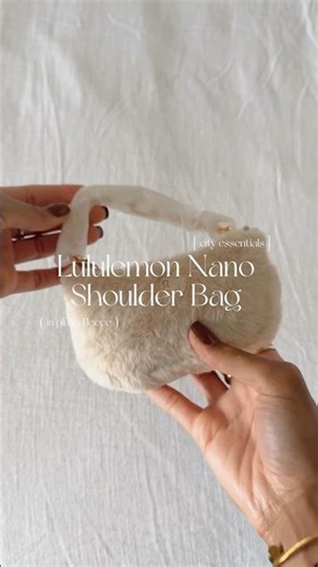 Shopping Diaries | Unboxing Lululemon City Essentials Nano Shoulder Bag