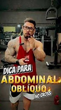 Dica para Abdominal Oblíquo no Cross passo a passo! #abdômen #abdominales #abdominal #abdominals