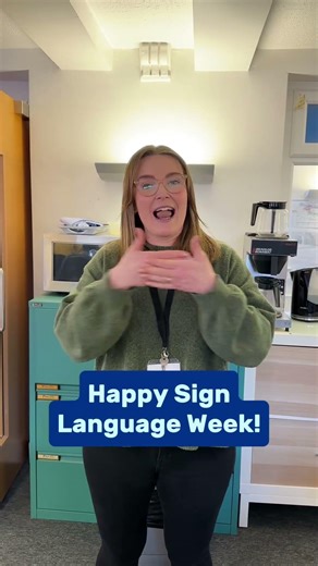 Happy Sign Language Week #SignLanguageWeek #SLW2026