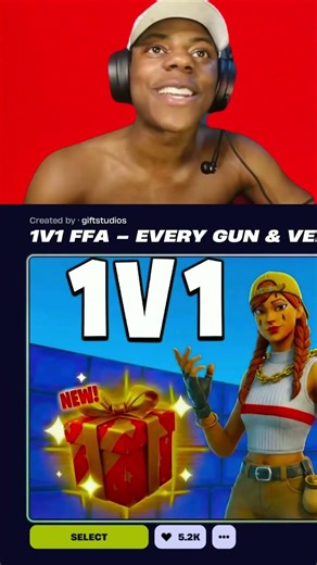 ISHOWSPEED REVEALS HOW TO GET XP AND LEVEL 100 IN FORTNITE 🎁😱 #fortnite #shorts