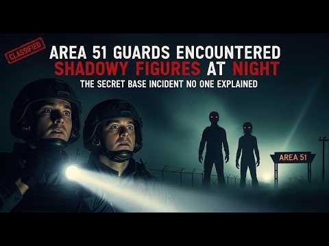 Area 51 Guards Encountered Shadowy Figures at Night | The Secret Base Incident No One Explained