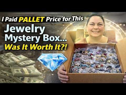 💎 I Paid PALLET Price for This Jewelry Mystery Box… Was It Worth It?! 💎
