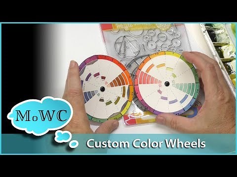 Creating Custom Color Wheels for Watercolor – Waffleflower Stamps