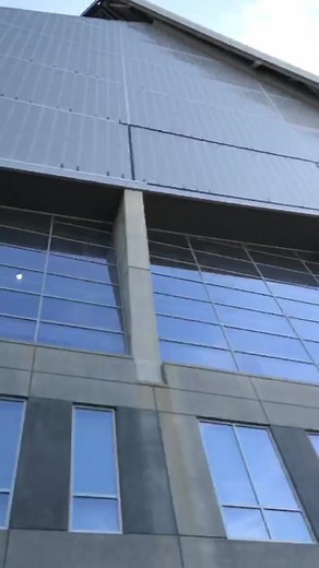 Epic Train Horn Blasting at Atlanta Falcons Stadium