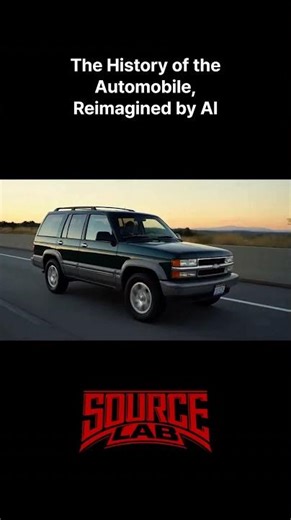 AI로 만든 자동차의 역사 The History of the Automobile, Reimagined by AI