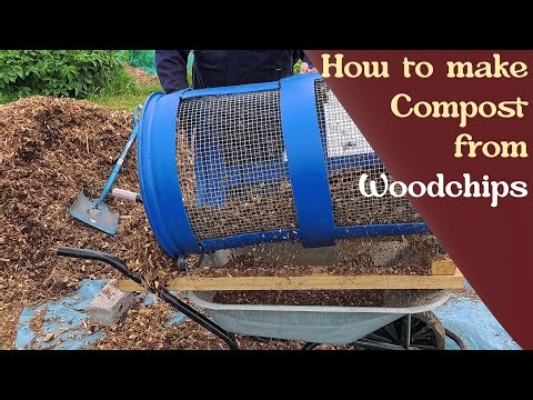 How to make Compost from Woodchips. The build