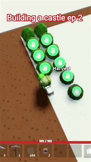 roblox islands building a castle part 2 #roblox #noob #games #islands #greenbean #viral #viralvideo