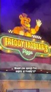 Freddy Fazbear's Pizza Place in real life🧸🍕