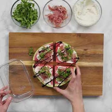 How to Make Savory Watermelon Pizza