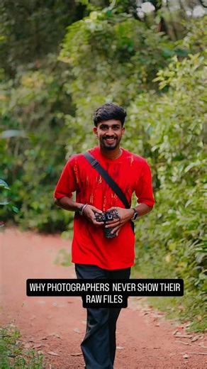Arunjith Cherpulassery | Travel Photographer | Kerala | India 🇮🇳 on Instagram: "Why PHOTOGRAPHERS never show their RAW Files"
