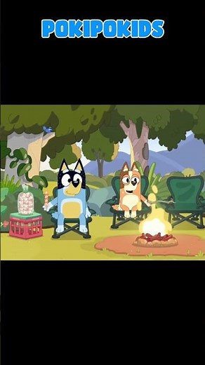 Bluey Summer Camping Adventure! 🏕️🌞 Let's Play in the Wild!