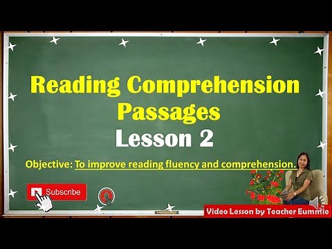 Grade 3 Reading Comprehension Passage Lesson 2 #readinglesson #readingtutorial