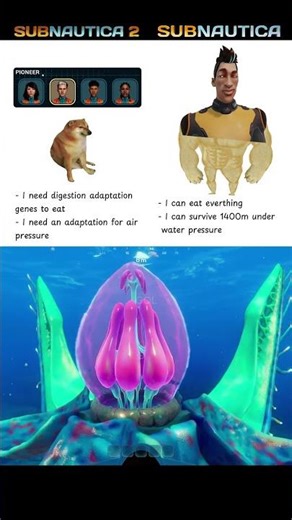 Main characters in Subnautica 2 are so vulnerable 😂