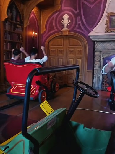 Experience Mr. Toad's Wild Ride at Disneyland