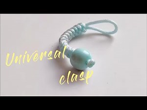 How to make a very practical universal clasp for any bracelet #diy #handmade