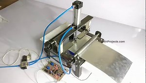 Air Powered Pneumatic Punching Machine Project
