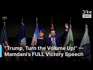 FULL SPEECH: Zohran Mamdani Confronts Trump, Slams Cuomo After Winning NYC Mayoral Race | AC1G