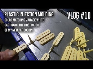 Vlog #10. PAF pickups bobbins casting.