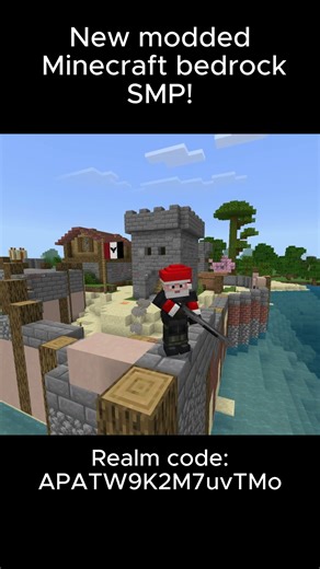 BEST Modded Bedrock SMP in 2025 #minecraft #smp