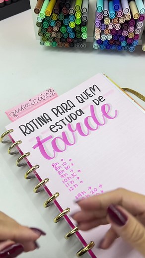 Rotina para quem estuda de tarde ✍️ Cupom de desconto: NEWJUDGE10 para desconto em todo site do @Caderno Inteligente
