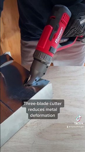 Bauer 20V Cordless 18 Gauge Metal Shears | Harbor Freight #shorts