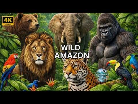 Amazing Wildlife Animals in 4K Ultra HD | Nature Documentary (60FPS)